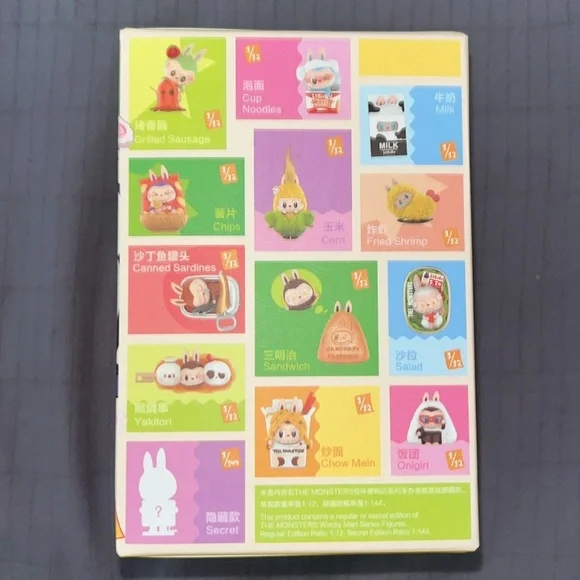 Pop Mart Labubu The Monsters Wacky Mart Series Cup Noodles Figure - Picture 5 of 7